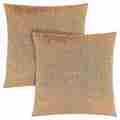 Monarch Specialties Pillows, Set Of 2, 18 X 18 Square, Insert Included, Accent, Sofa, Couch, Bedroom, Polyester, Beige I 9271